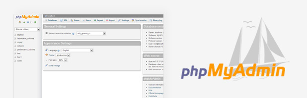 Amministrare un database WordPress con phpMyAdmin