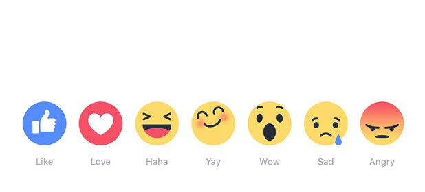 Facebook Reaction, migliora il tasto “mi piace”